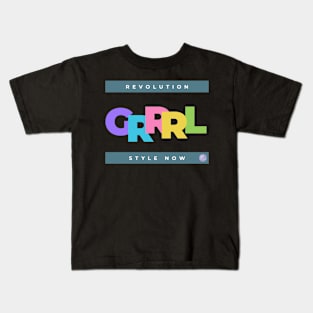 Revolution GRRRL Style Now Kids T-Shirt